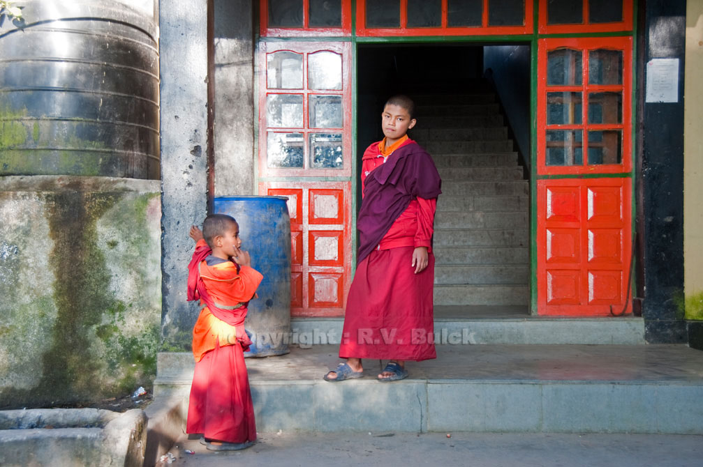 India, Sikkim, Gangtok Enchay.    © R.V. Bulck